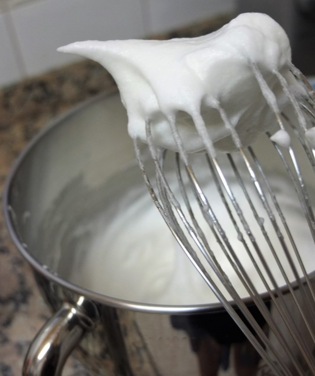 Stiff whites (meringue)