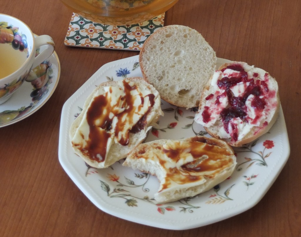 Nice with butter, Marmite or raspberry jam