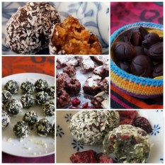 bliss balls and cocoa bites