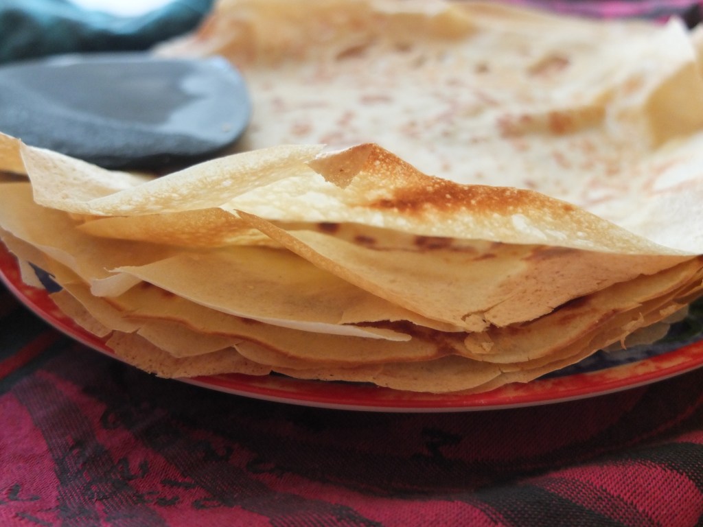 Spelt crêpes