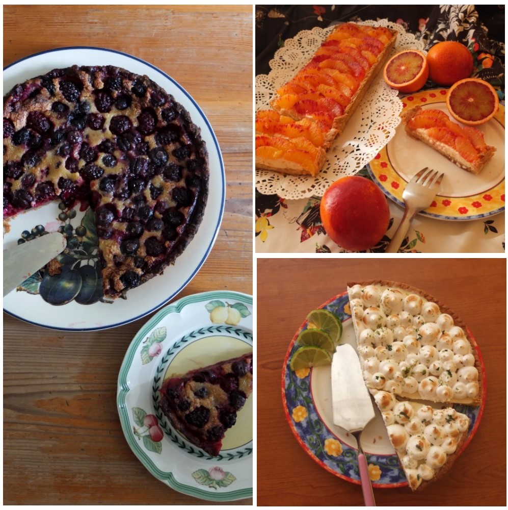 Pies and tarts, almost healthy