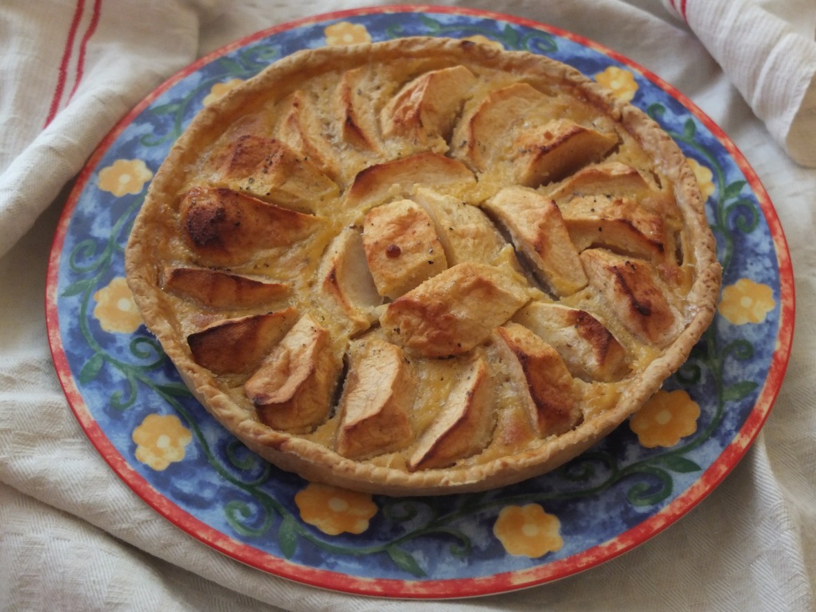 apple tarte normande