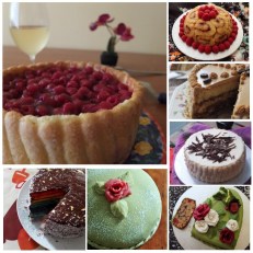 Almost healthy special cakes