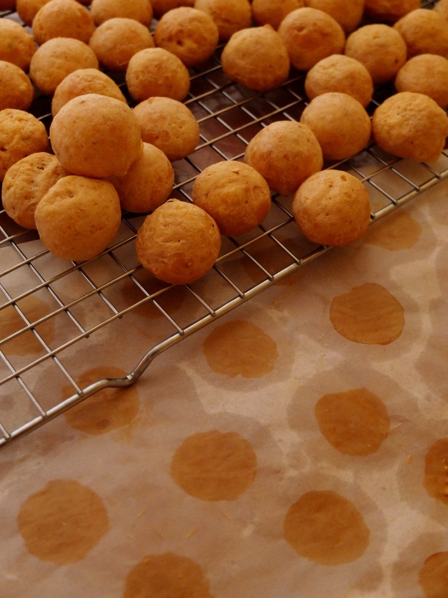 gougere cheese puffs