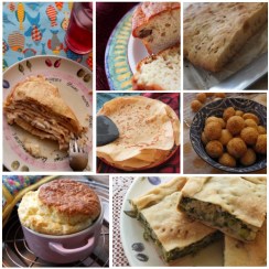 Savoury cakes and snacks
