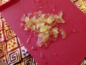 stem ginger, chopped