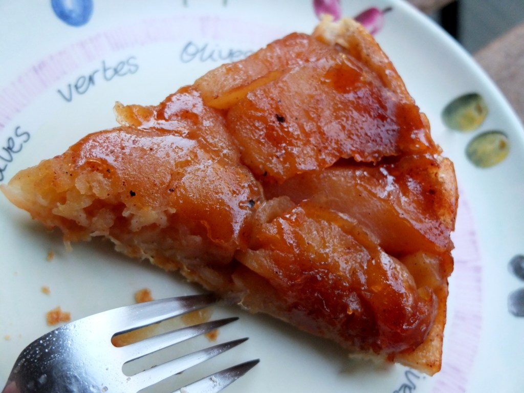 Have a slice of apple tarte tatin!