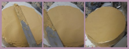 Assembling the cake no.6