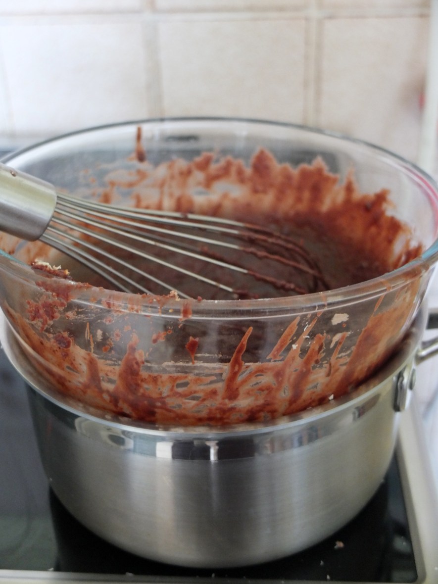 Bain marie for Lamington's chocolate icing