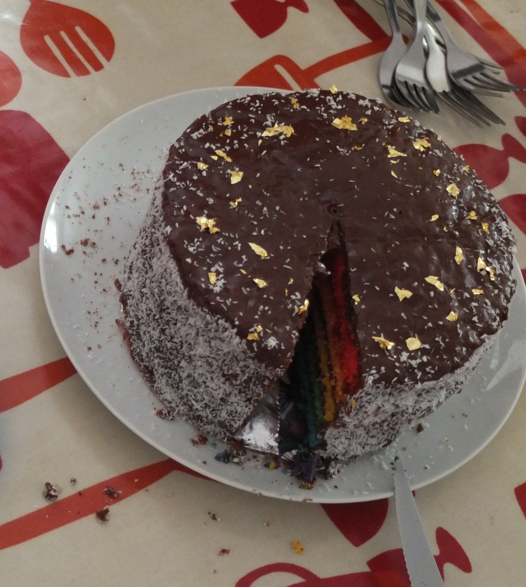 Rainbow cake