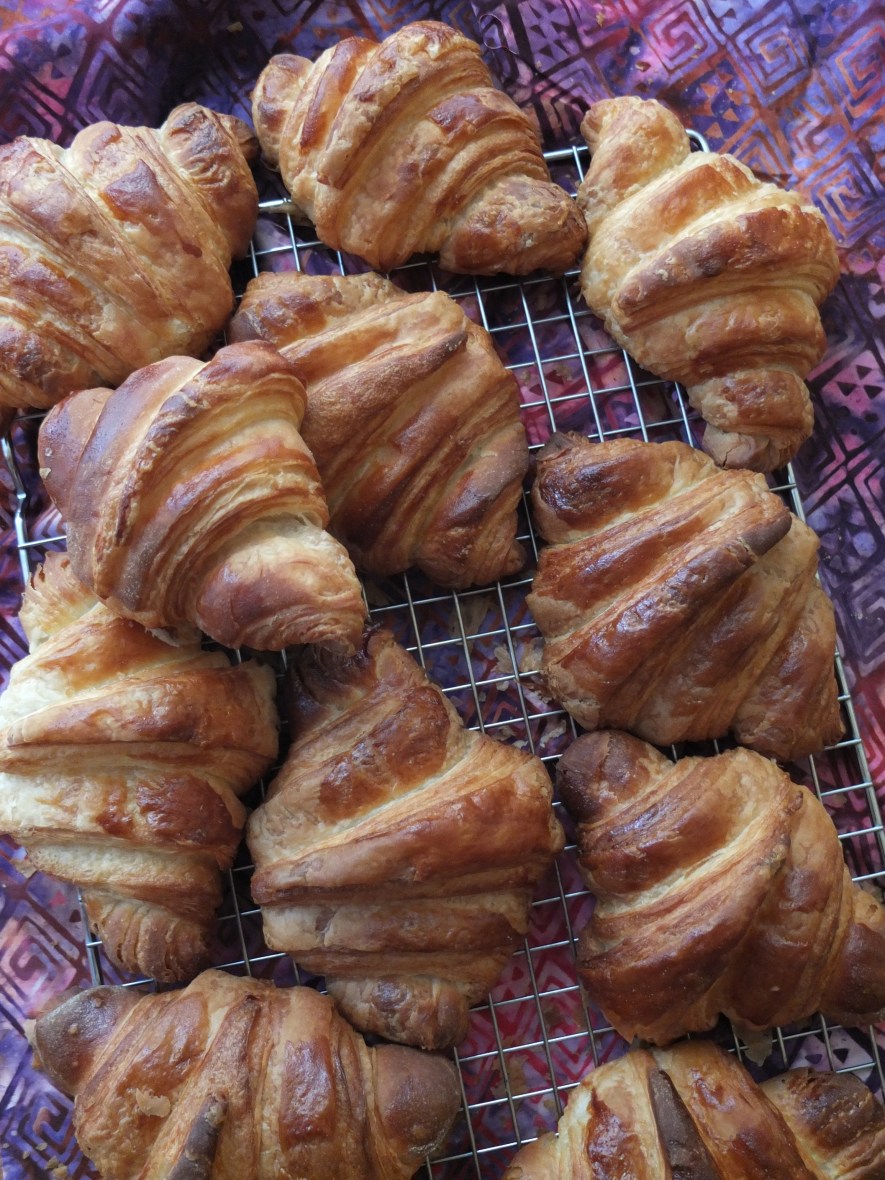 Spelt croissants - or unspeltified
