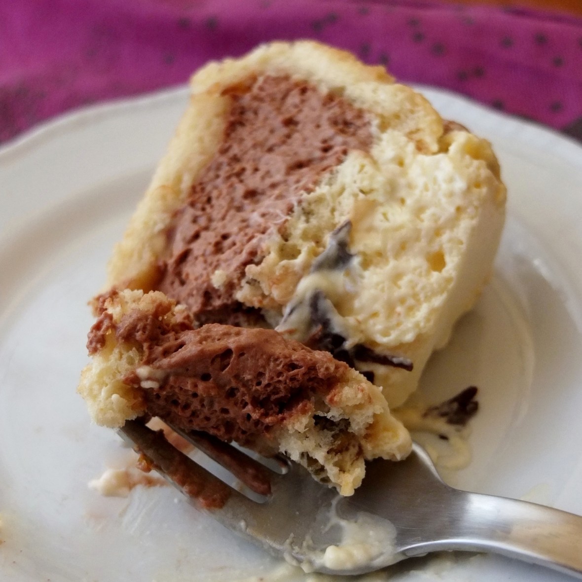 Chocolate and bergamot charlotte russe