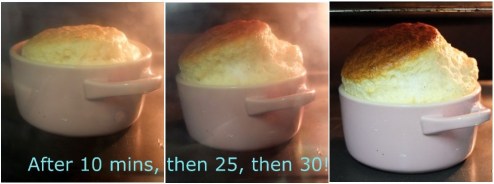 Soufflé 3 rising