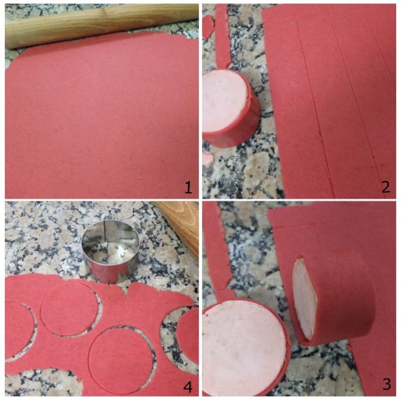 Covering in marzipan