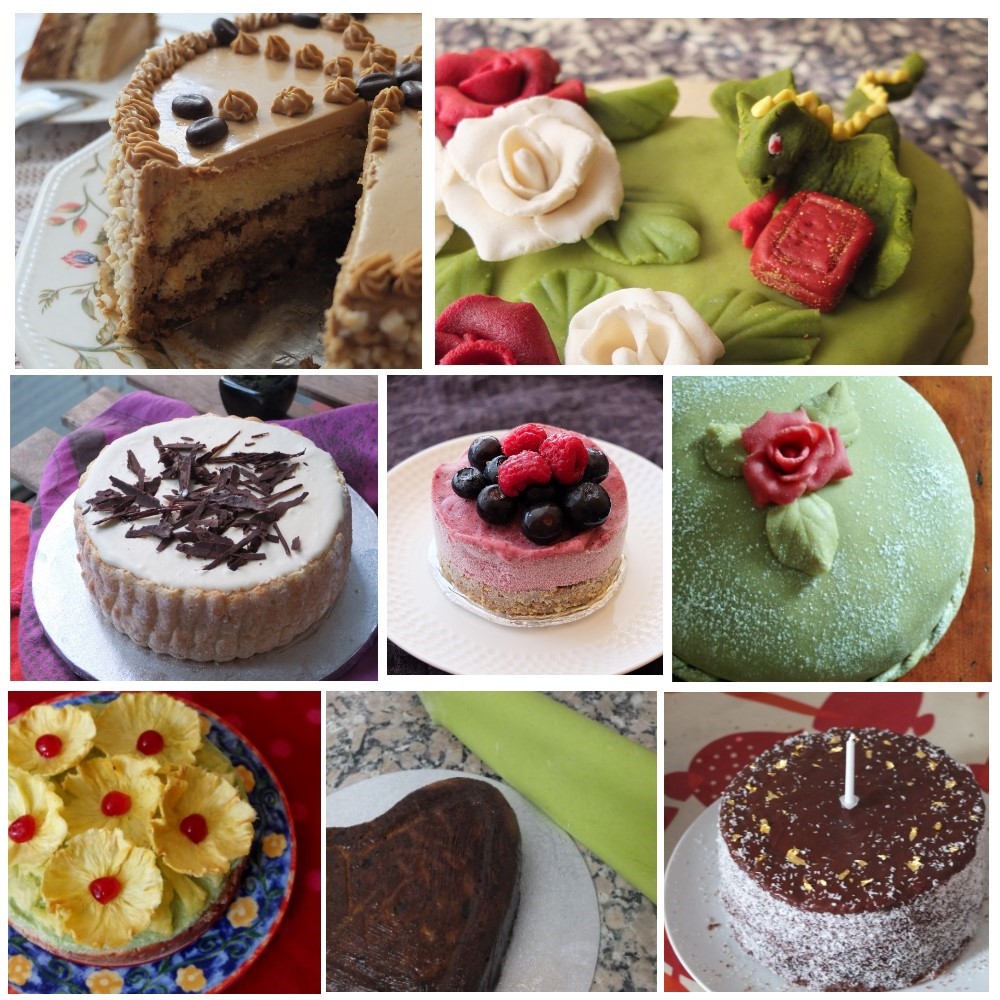 Decorating cakes and desserts