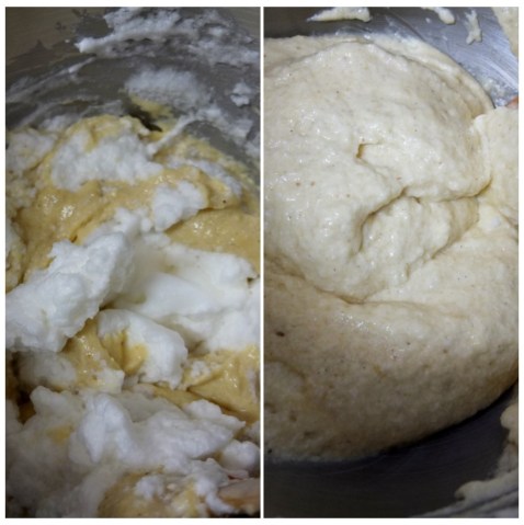 Fold in remaining egg whites