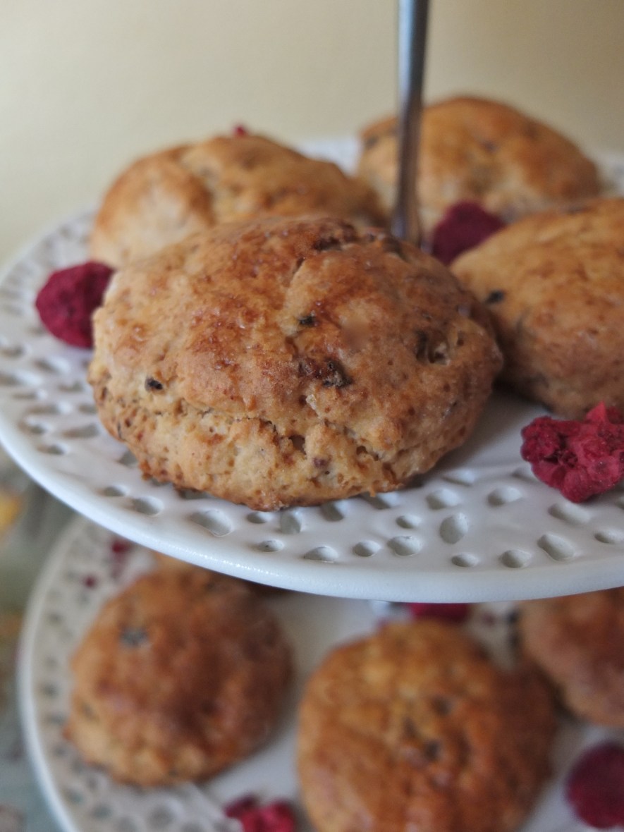 Ispahan scones