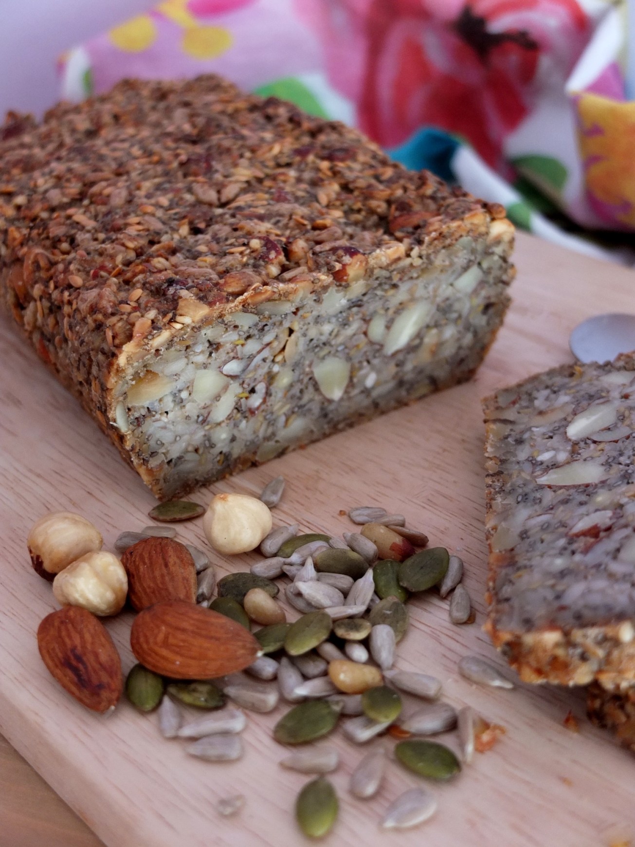 Gluten-free superfood seed and nut bread