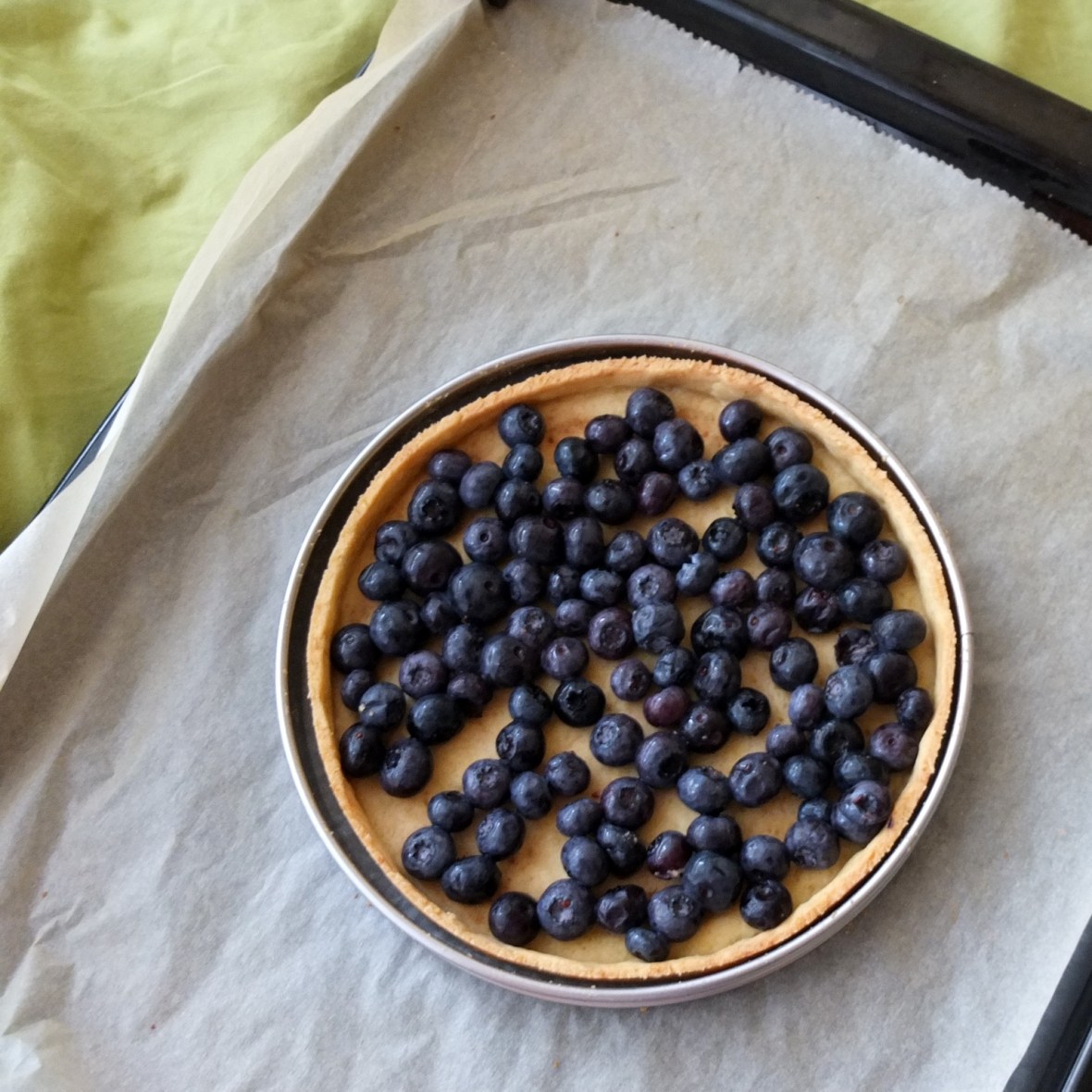 Blueberry and pine nut tart no.1