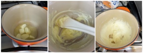 Making a white sauce