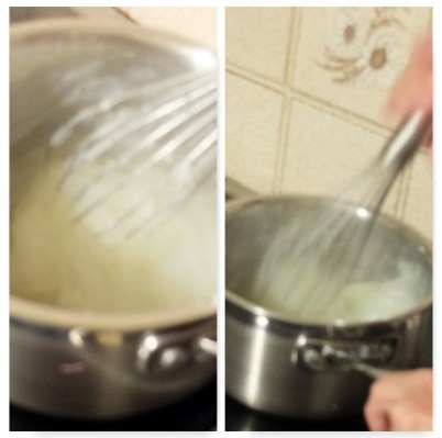 Turkish delight white mixture