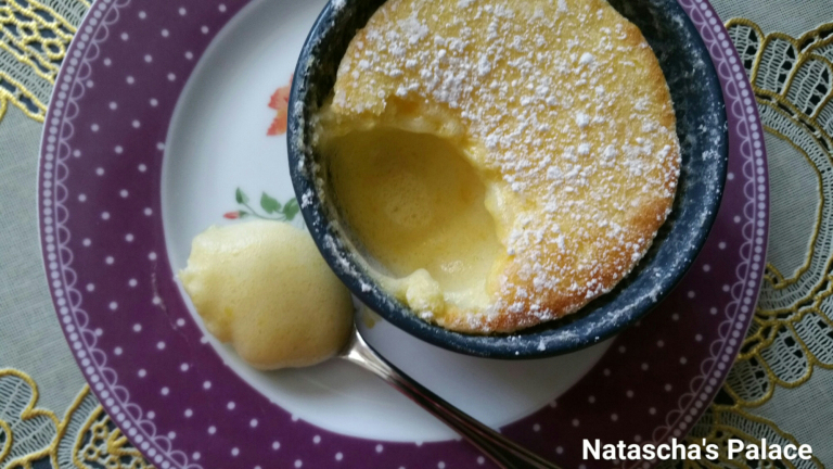 Natascha's mango soufflé