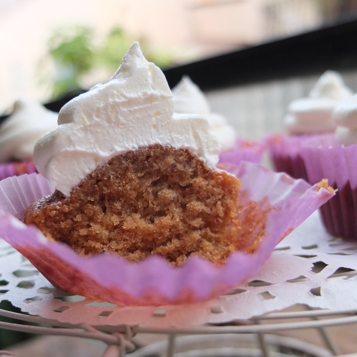 Jamaican ginger cupcakes