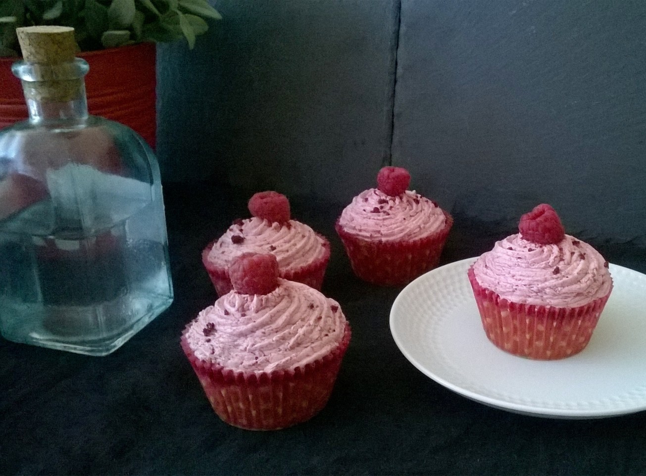 Ispahan cupcakes