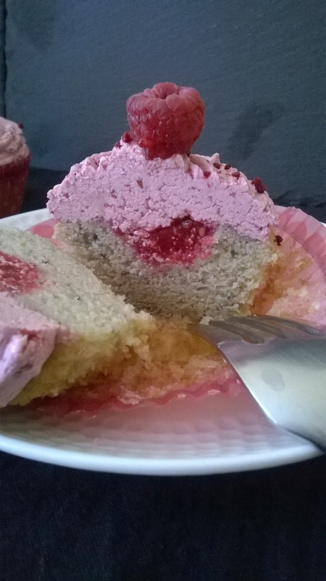 Ispahan cupcakes