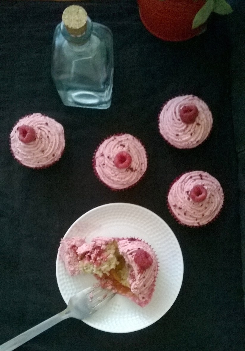 Ispahan cupcakes