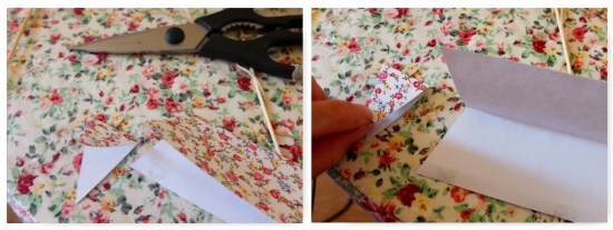 cake bunting - the triangles