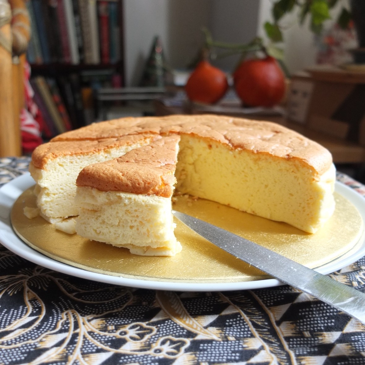 Japanese cheesecake