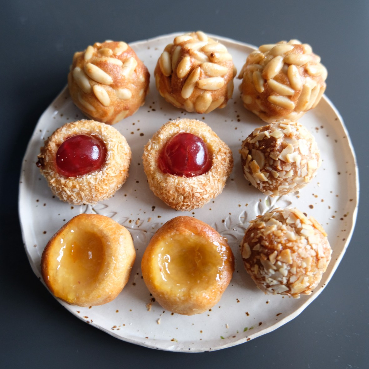 Panellets recipe, almond paste treats
