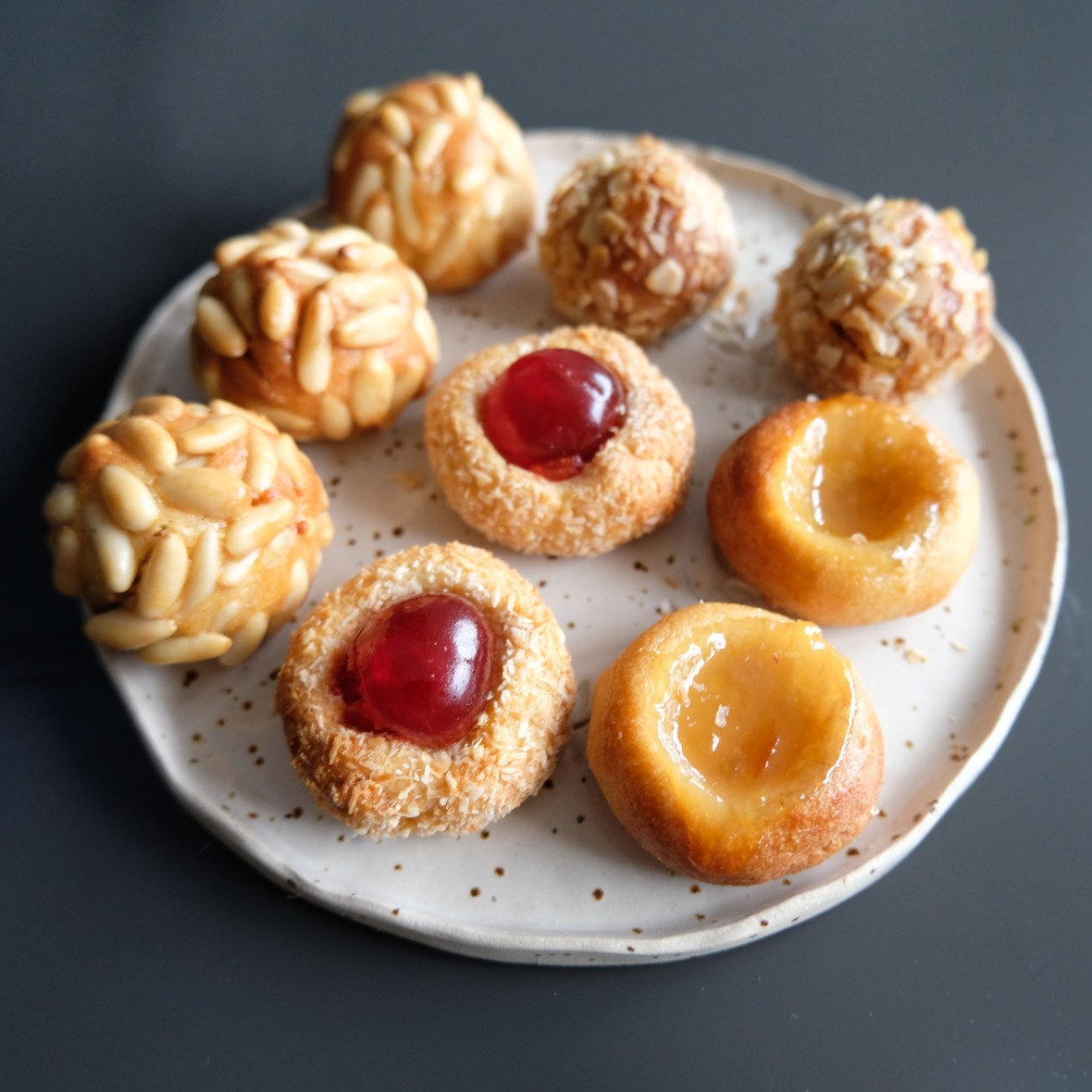 Panellets recipe, almond paste treats