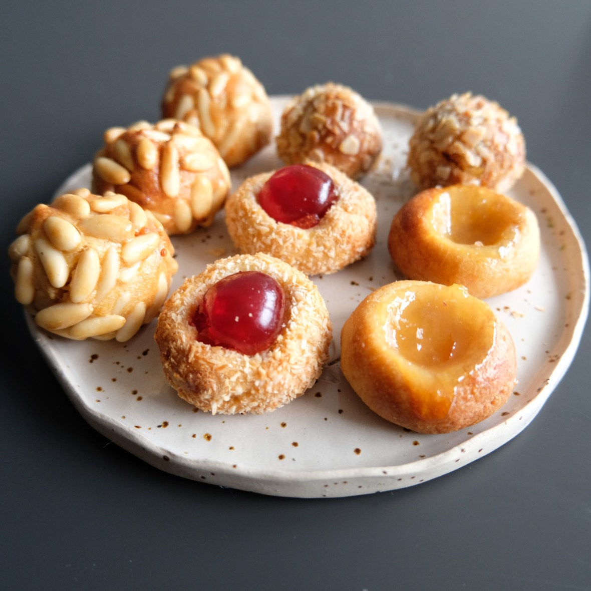 Panellets recipe, almond paste treats