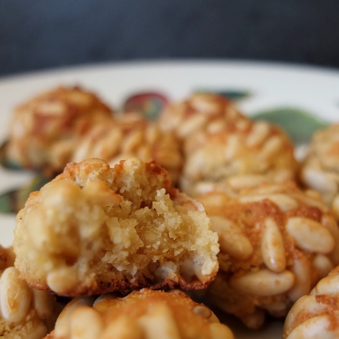 Panellets almond paste cookies