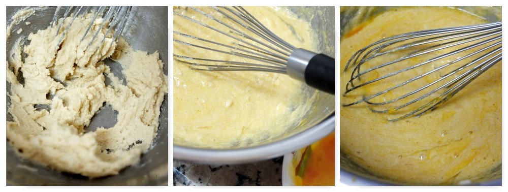 Making lemon almond cake 1