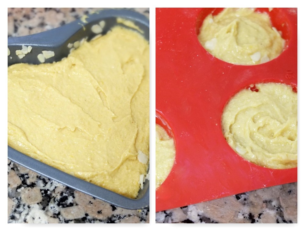 Making lemon almond cake 3