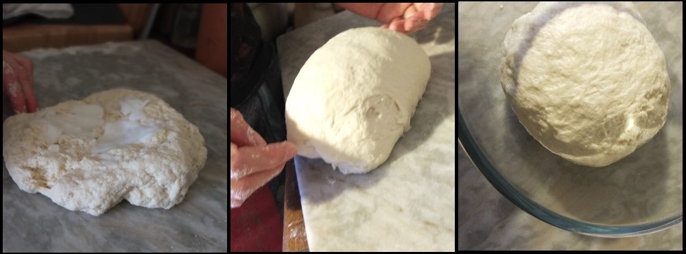 baozi - kneading dough