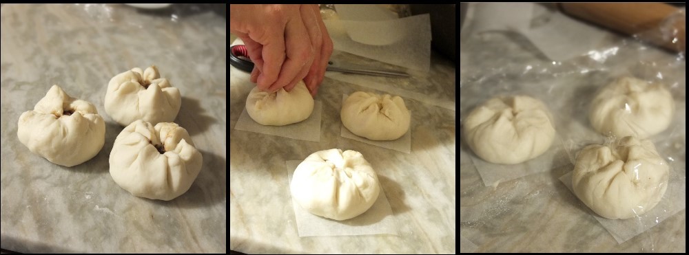 Char siu bao assembly 2
