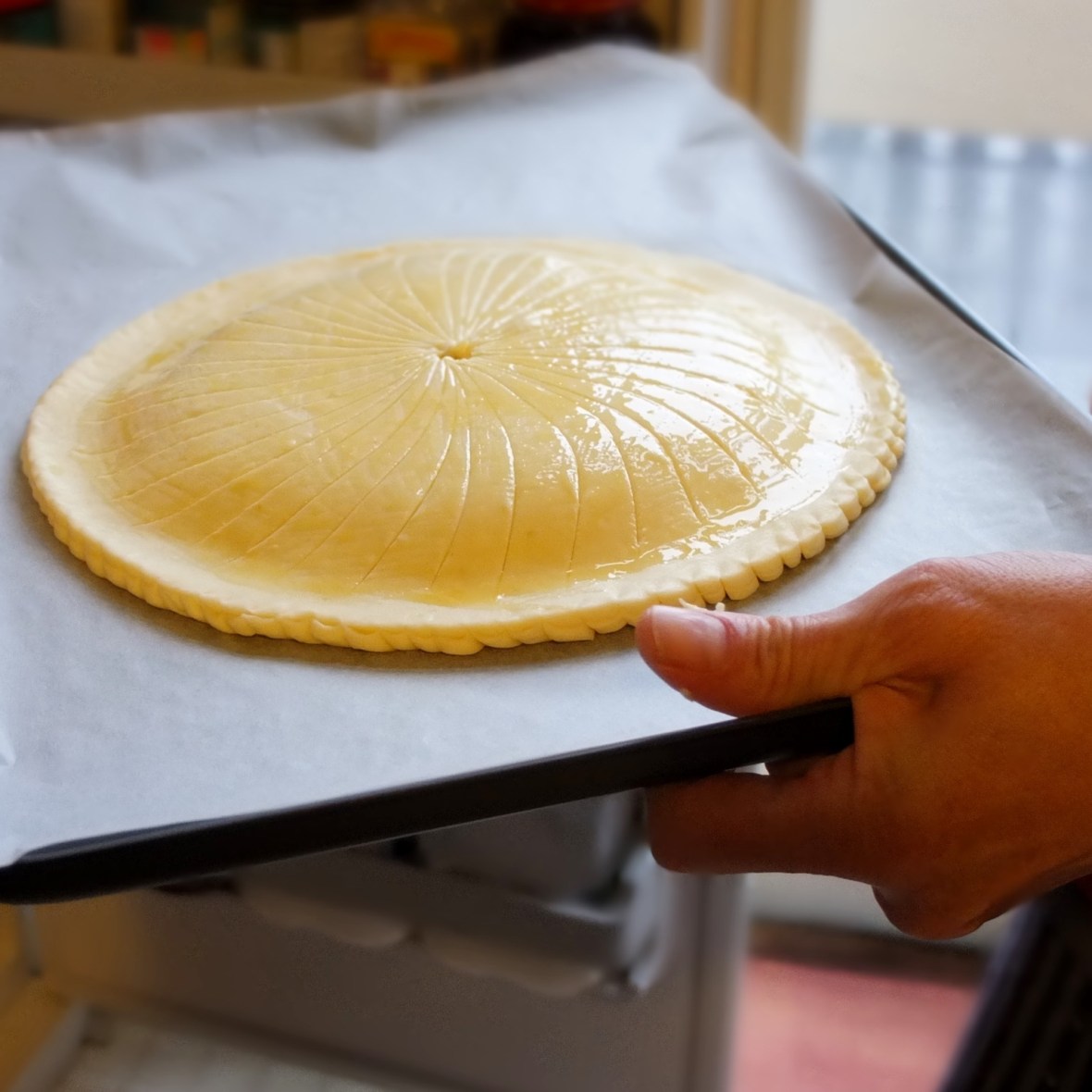 Pithiviers, galette des rois (king cake) for Epiphany