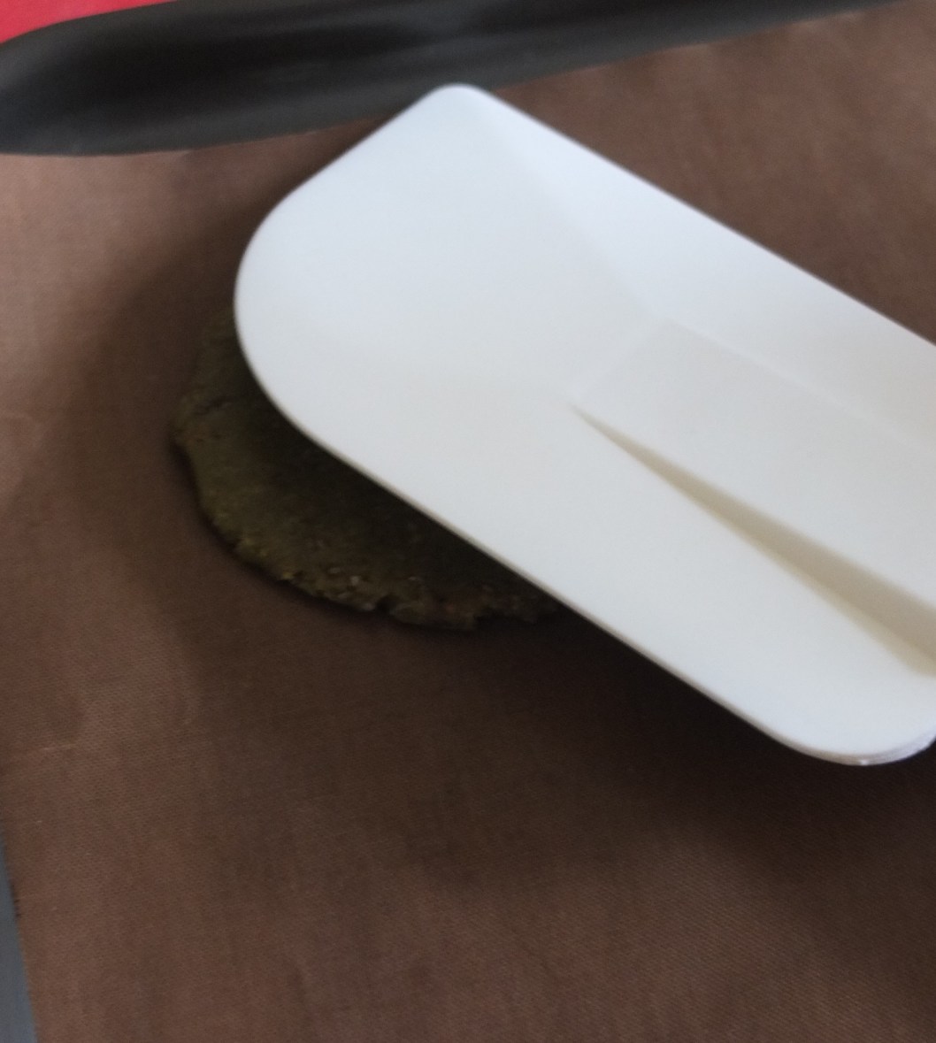 Making buckwheat and nut superfood cookies (biscuits)