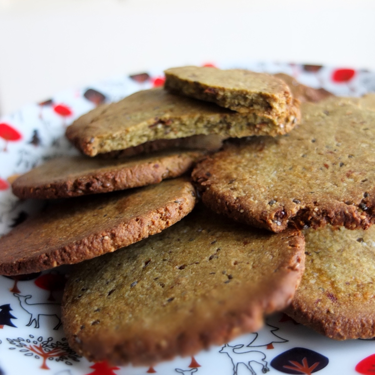 Buckwheat and nut superfood cookies (biscuits)