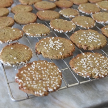 Buckwheat and nut superfood cookies (biscuits)