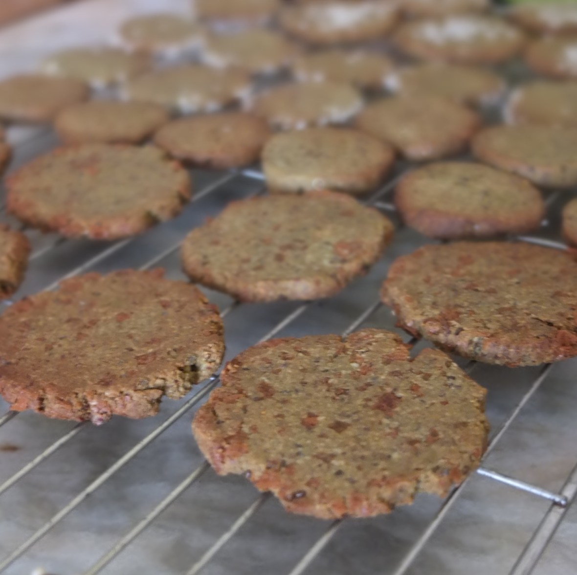 Buckwheat and nut superfood cookies (biscuits)