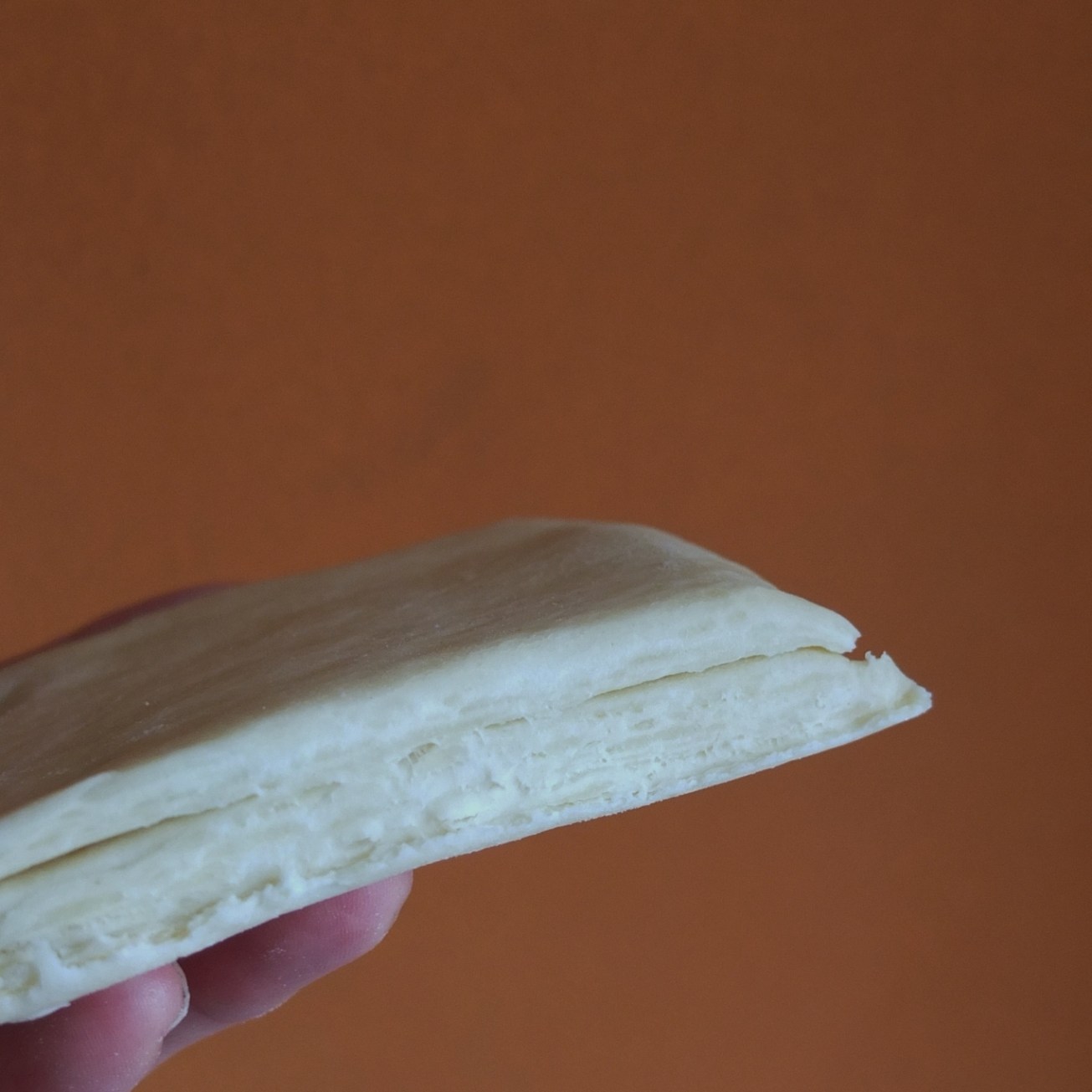 Inverted puff pastry