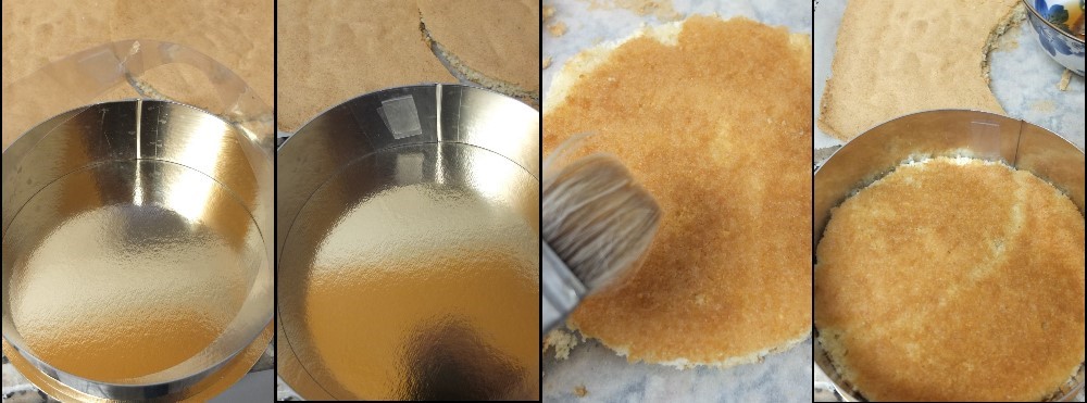 Fraisier - assembly preparation