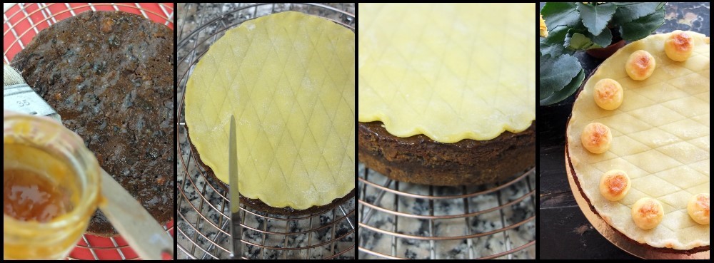 Tropical Easter Simnel cake 2