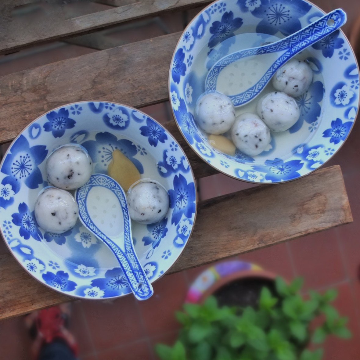 Red bean dumplings recipe with glutinous rice flour