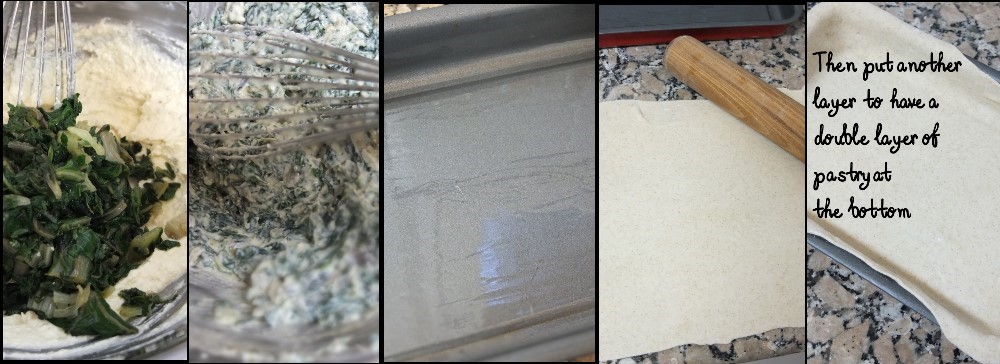 Making a torta pasqualina 2